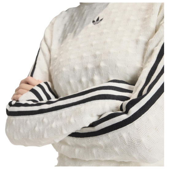 Adidas Γυναικεία πλεκτή μπλούζα Slim Solid Spike Knit Sweatshirt